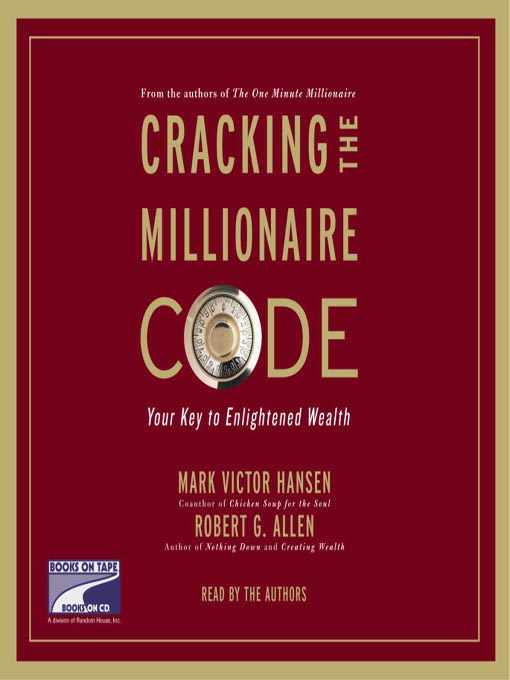 Cracking the Millionaire Code (MP3): Your Key to Enlightened Wealth